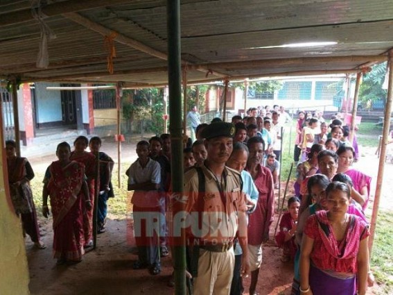 BJP sweeps Tripura Panchayat By-Election via Muscle Power, Open Rigging 